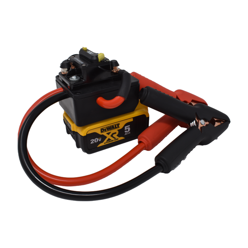 11 AWG Jump Starter Cables For DeWalt 18V / 20V Batteries – DIY Auto Booster Cable