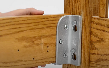 Installing No Mortise Corner Bed Brackets