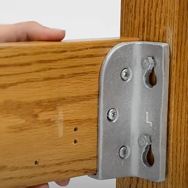 Installing No Mortise Corner Bed Brackets