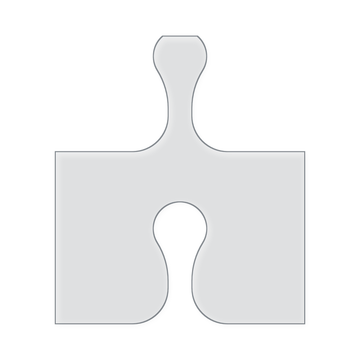Grab and Go Nesting Charcuterie Board Handle Acrylic Router Template