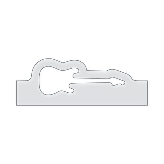 Guitar Grip Charcuterie Board Handle Acrylic Router Template