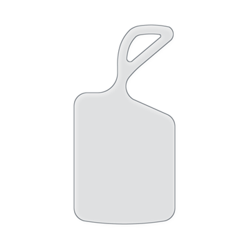 Serving Board "Oblong" Acrylic Router Template