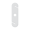Simple Rounded Wine Caddy Acrylic Router Template