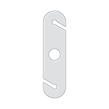 Simple Rounded Wine Caddy Acrylic Router Template