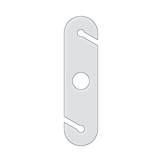 Simple Rounded Wine Caddy Acrylic Router Template