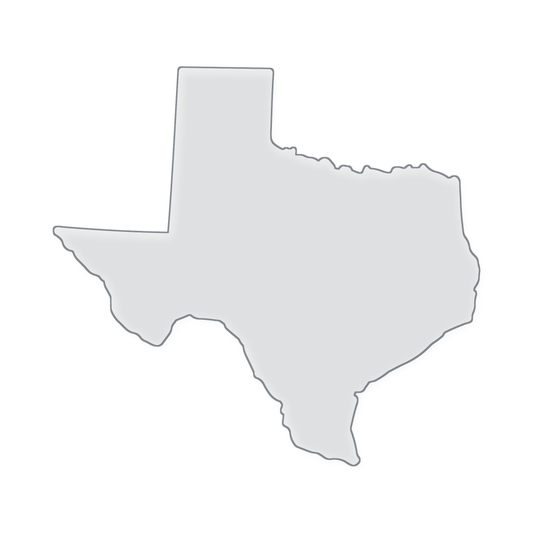 Jumbo State Of Texas Serving Board Acrylic Router Template