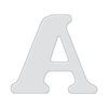 Jumbo Letter Acrylic Router Template