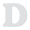 Jumbo Letter Acrylic Router Template