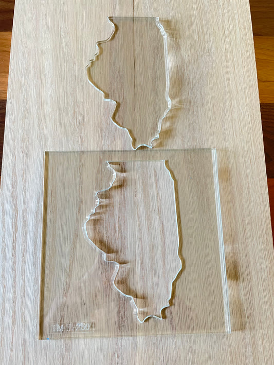 Illinois Acrylic Router Template
