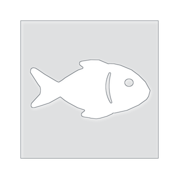 Fish Acrylic Router Template