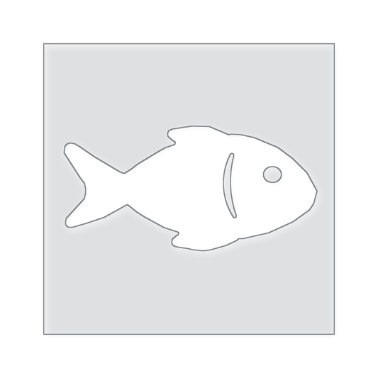 Fish Acrylic Router Template