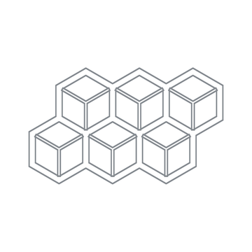3D Squares Acrylic Router Template