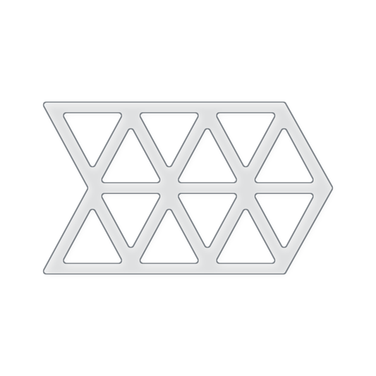 Triangle Acrylic Router Template