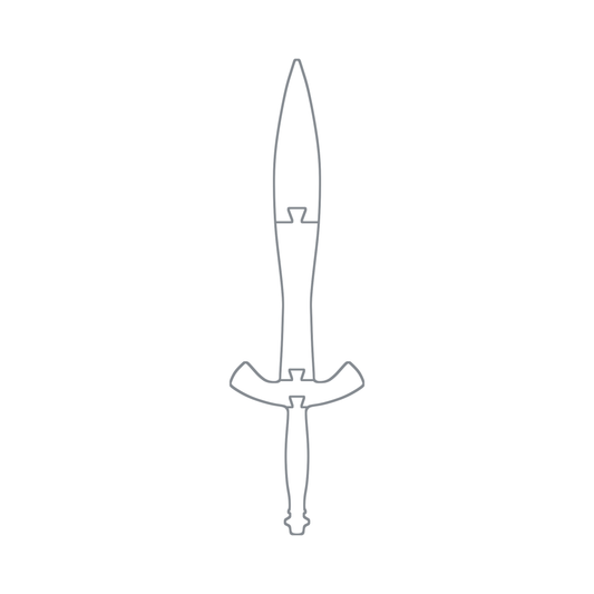 Sword Templates Acrylic Router Template