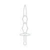Sword Templates Acrylic Router Template
