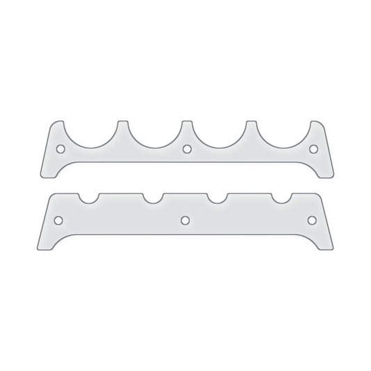 4 Bottle Wine Rackk Acrylic Router Template