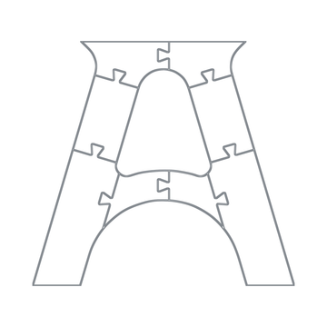 A Shape Table Leg Router Templates