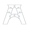 A Shape Table Leg Router Templates