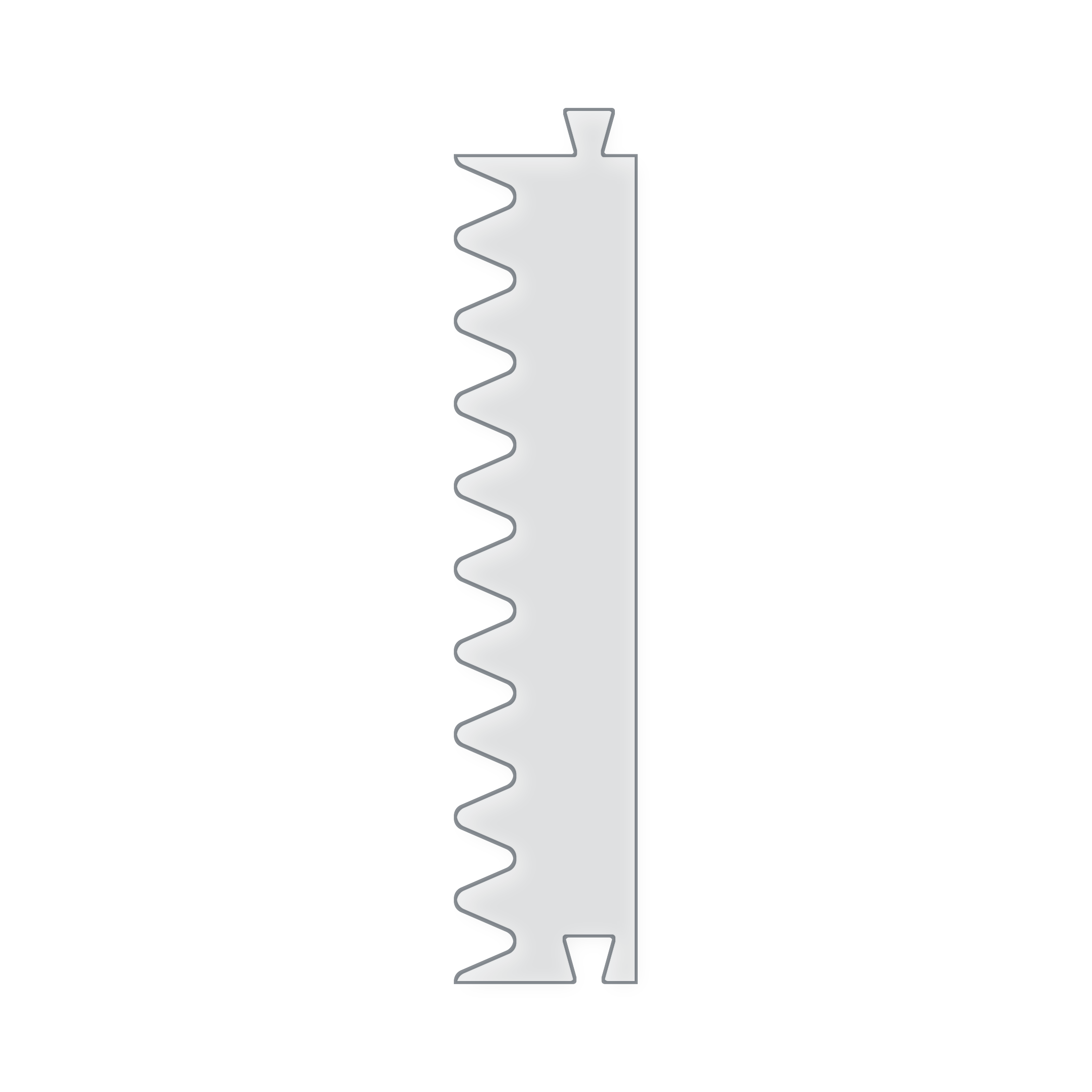 Sawtooth Stitch Acrylic Router Template – Bear Hollow Supply