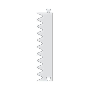 Sawtooth Stitch Acrylic Router Template