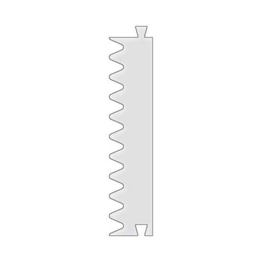 Sawtooth Stitch Acrylic Router Template