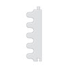 Small Finger Stitch Acrylic Router Template
