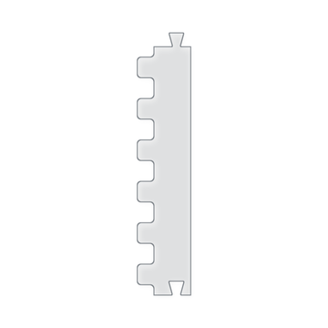 Box Stitch Acrylic Router Template