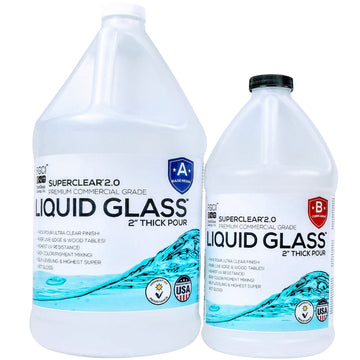 Liquid Glass® Deep Pour Epoxy – .1.5 Gallon Kit