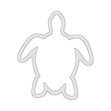 Sea Turtle Serving Tray Acrylic Router Template