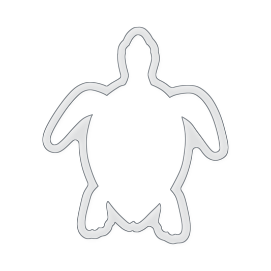 Sea Turtle Serving Tray Acrylic Router Template