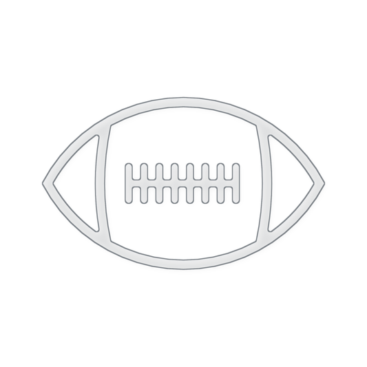 Football Serving Tray Acrylic Router Template