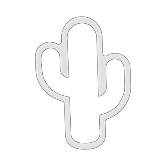 Cactus Serving Tray Acrylic Router Template