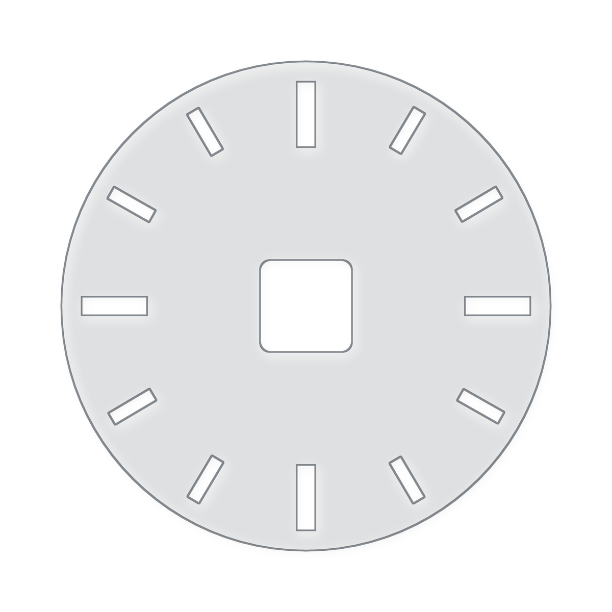 Clock Face Acrylic Router Templates – Bear Hollow Supply