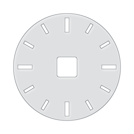 Clock Face Acrylic Router Templates