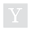 Small Letter Templates A-Z Acrylic Router Template