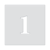 Number Templates 1-10 Acrylic Router Template