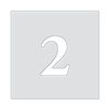 Number Templates 1-10 Acrylic Router Template