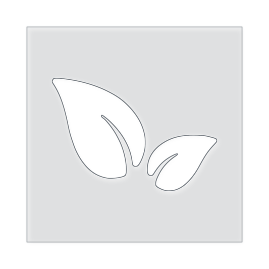 2 Leaves Acrylic Router Template