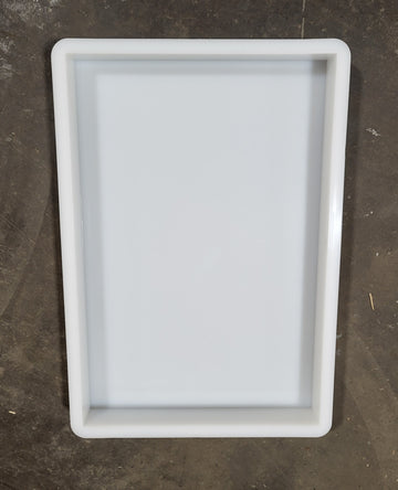 18"x12"x2" Rectangular Silicone Mold For Epoxy Resin