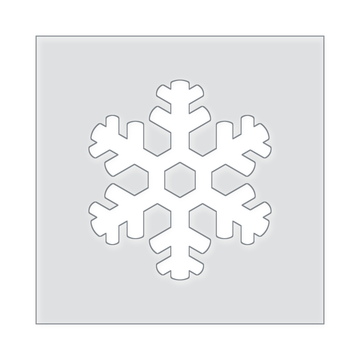 Snowflake #2 Acrylic Router Template
