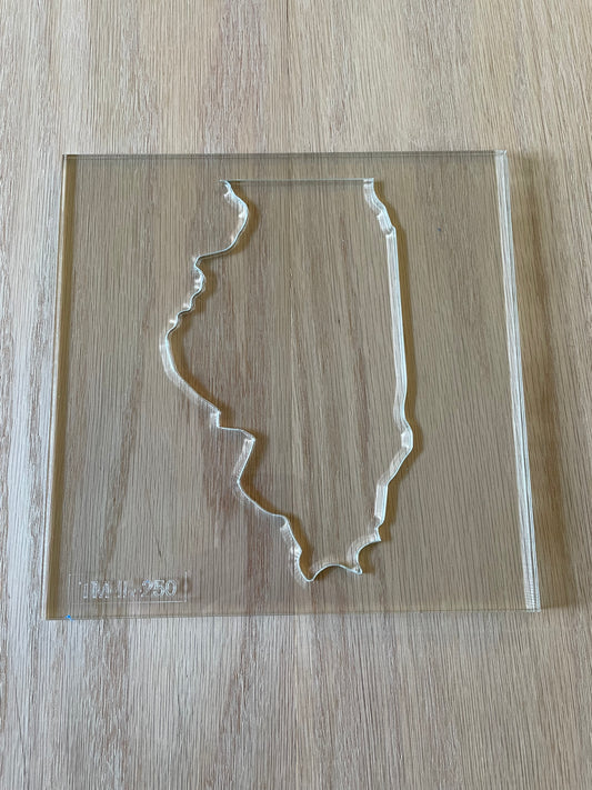 Illinois Acrylic Router Template