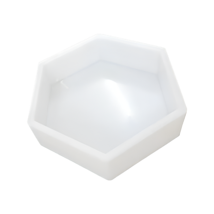 12"x12"x2" Hexagon Silicone Mold For Epoxy Resin