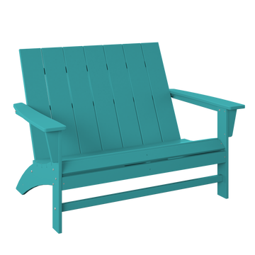 EasyBuild Outdoor Double Modern Adirondack Loveseat Poly Kit