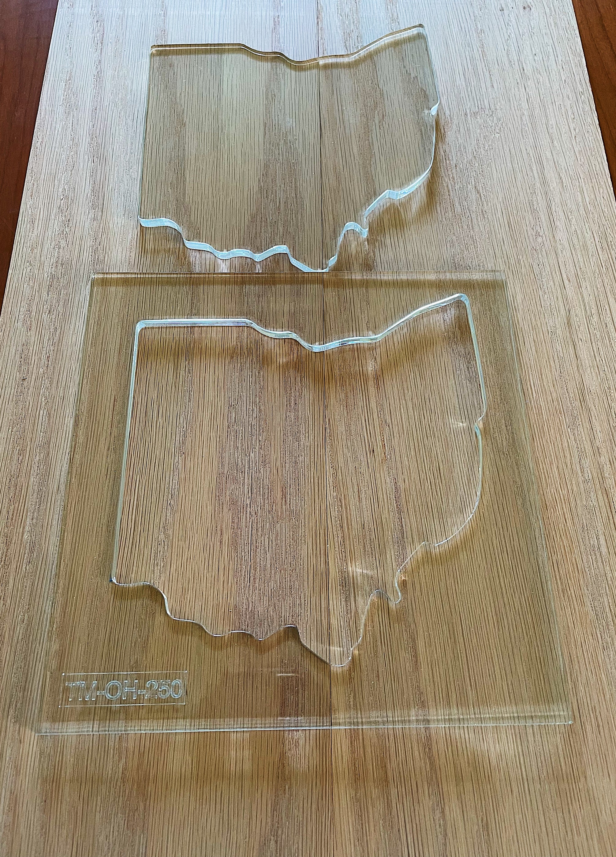 Ohio Acrylic Router Template — Bear Hollow Supply