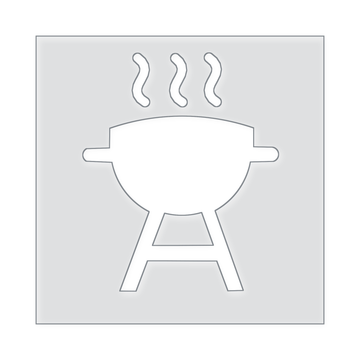 BBQ Acrylic Router Template