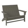 EasyBuild Outdoor Double Modern Adirondack Loveseat Poly Kit