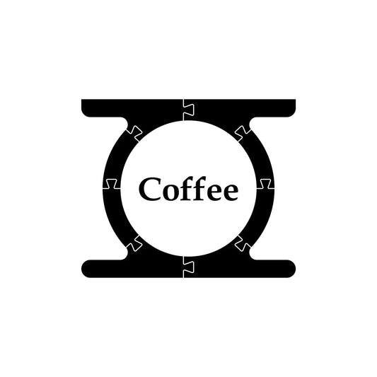 Modern "O" Shape Table Leg Router Templates