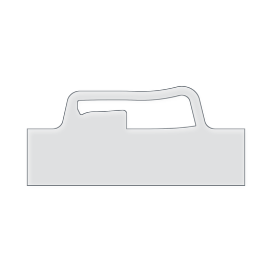 Cleaver Handle Acrylic Router Template