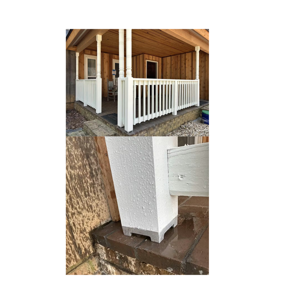 Aluminum Plinth Blocks for Square Posts and Columns | Bear Hollow Supply