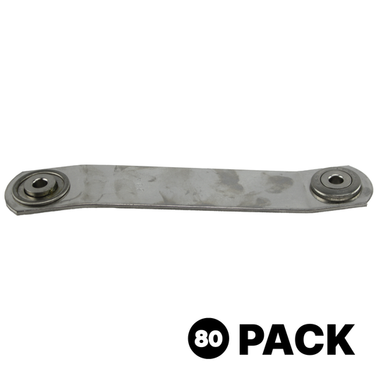 Stainless Steel Glider Bearing Arms - 80 Piece Bulk Pack